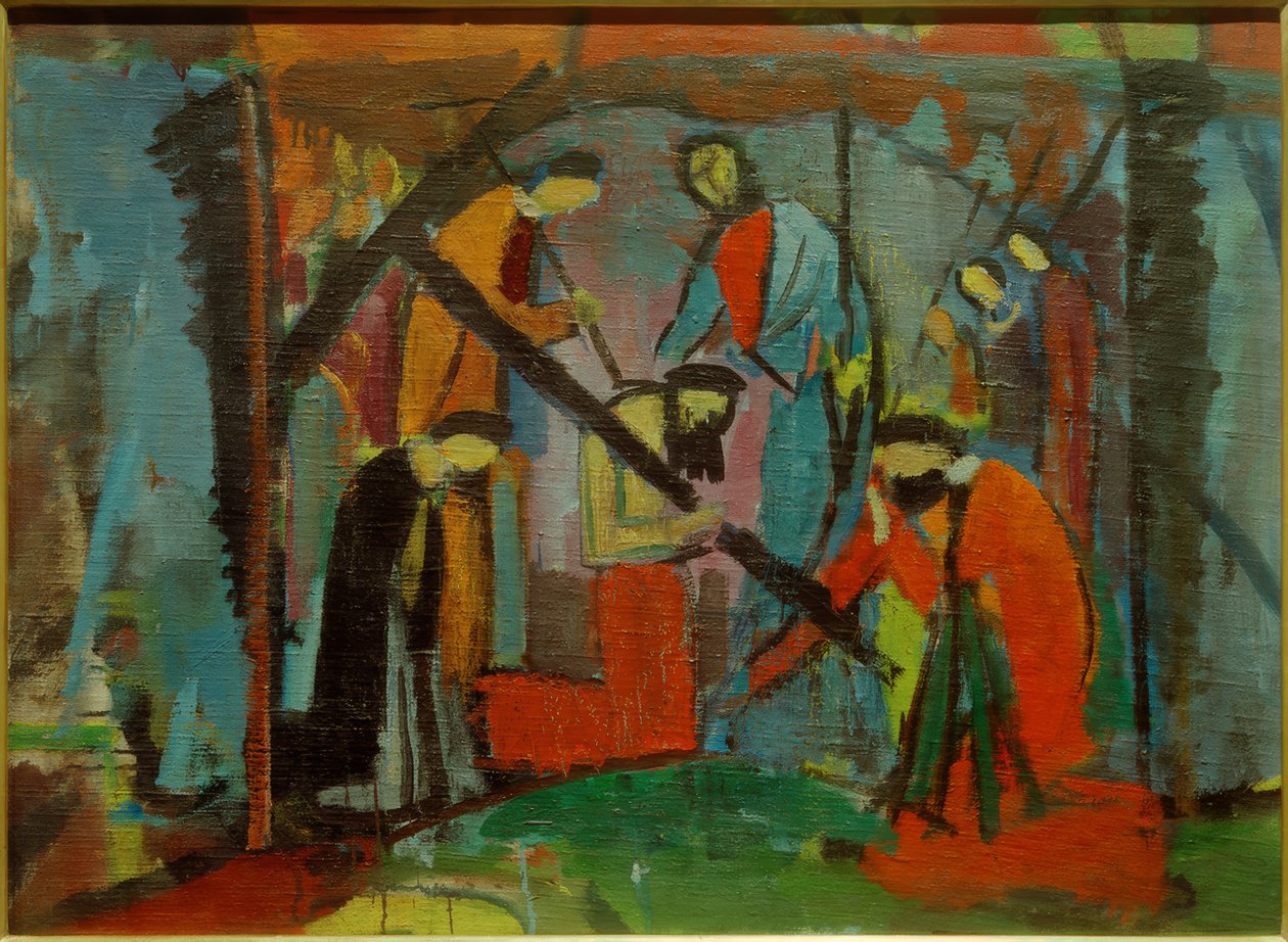 Haçı Taşımak II by Hermann Stenner