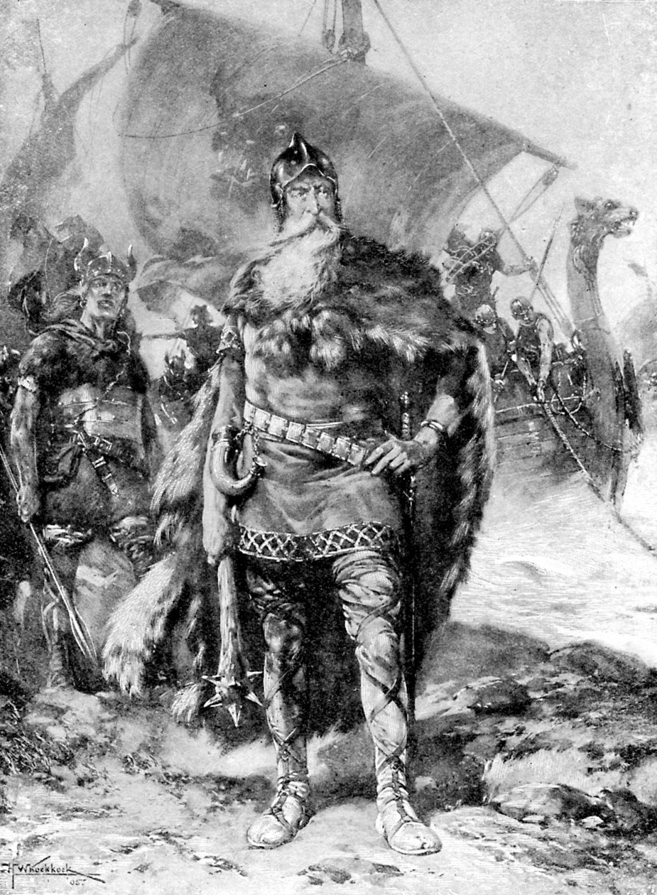 Harika bir Viking, c1920 by Hermanus Koekkoek