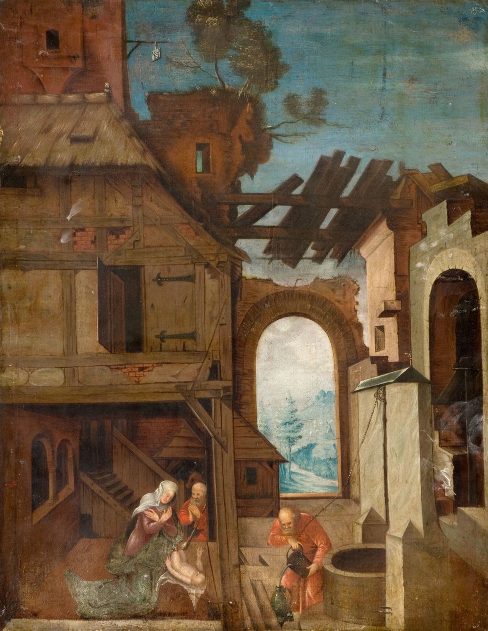 Doğuş, c1530-1550. by Herri met de Bles