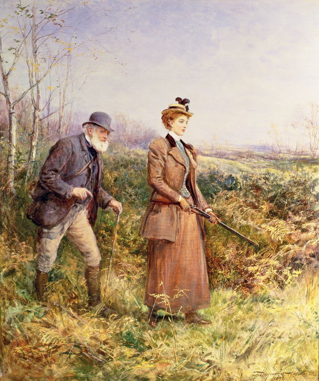 Silah Atışı by Heywood Hardy