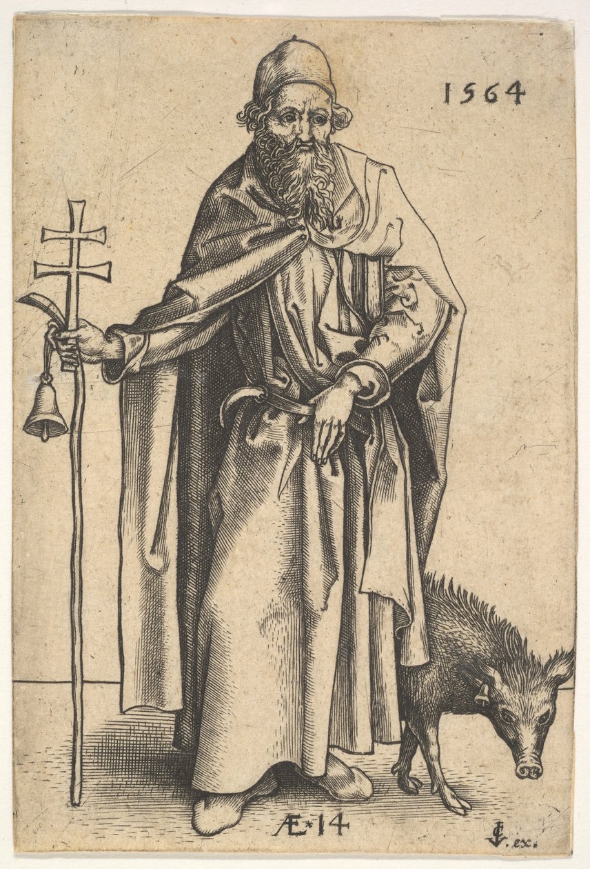 Aziz Antuan, 1564 by Hieronymous Wierix