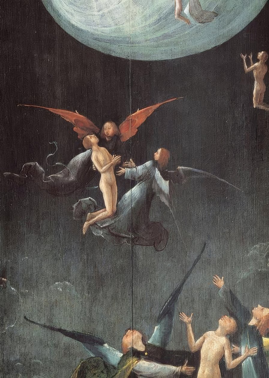 Cennet cennetine yükseliş by Hieronymus Bosch