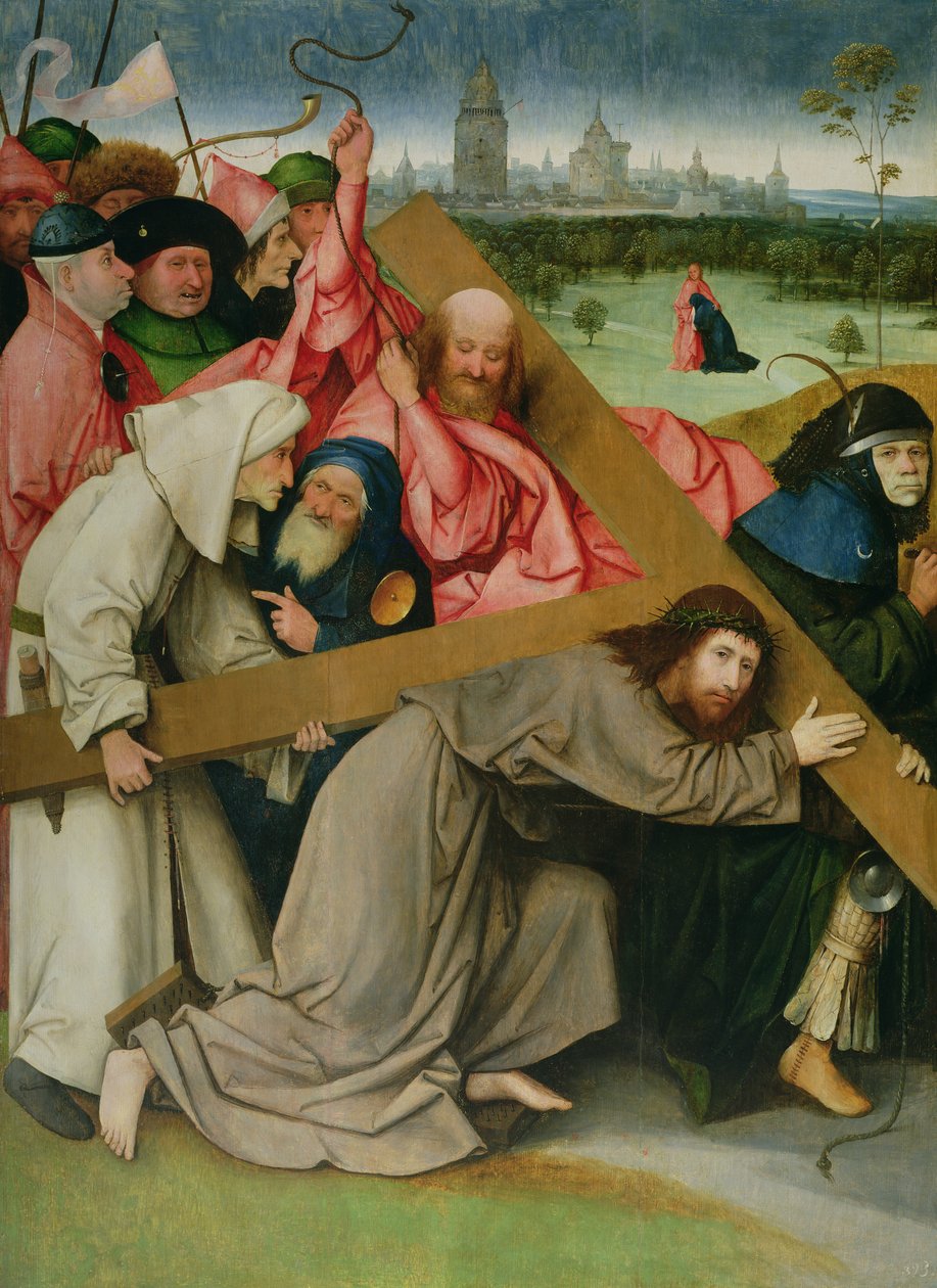 Haç Taşıyan İsa by Hieronymus Bosch
