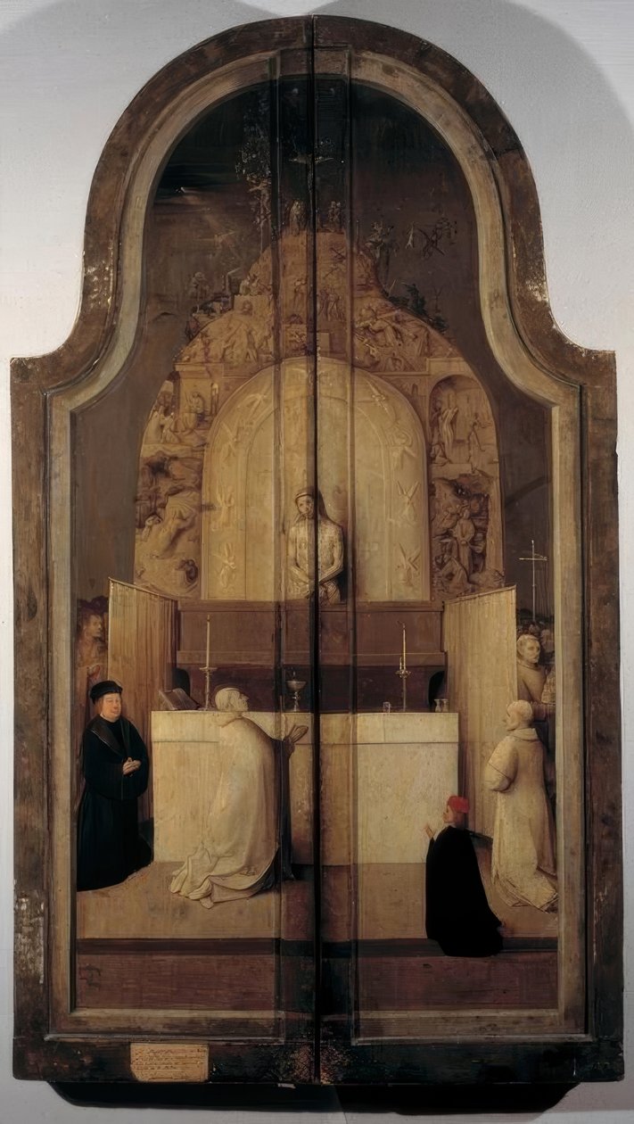 Gregoryen kütlesi by Hieronymus Bosch