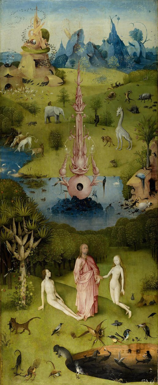 Dünyevi Zevkler Bahçesi by Hieronymus Bosch