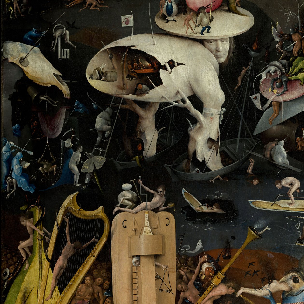 Dünyevi Zevkler Bahçesi, 1490-1500 by Hieronymus Bosch