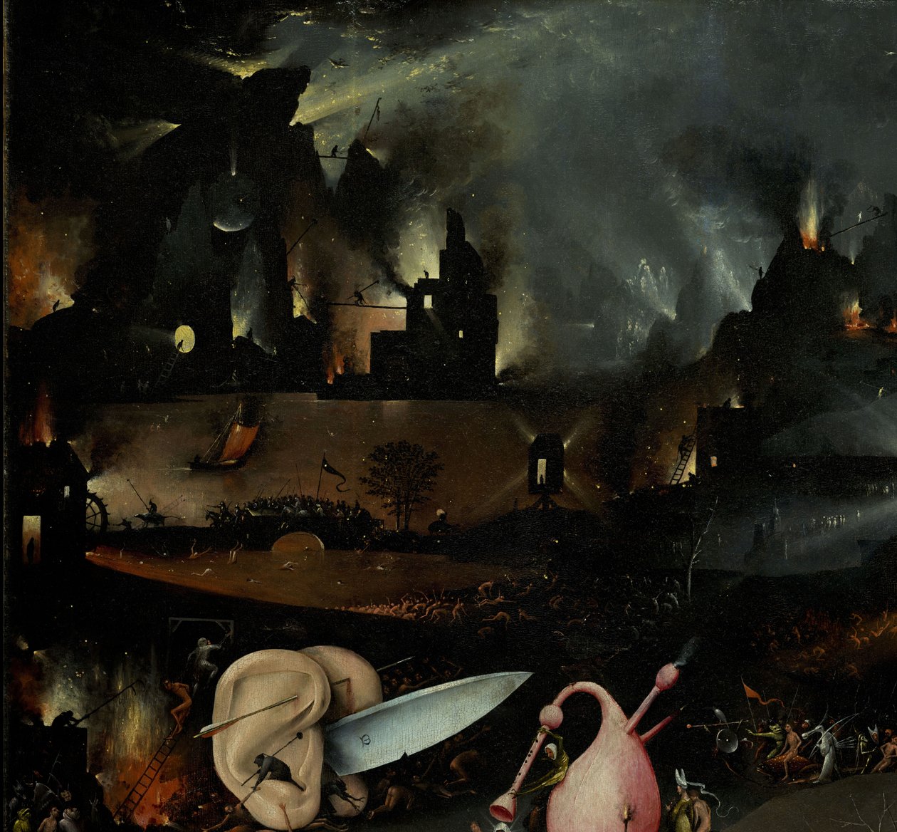 Dünyevi Zevkler Bahçesi, 1490-1500 by Hieronymus Bosch