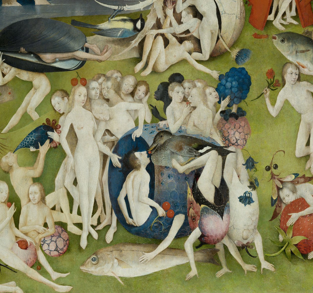 Dünyevi Zevkler Bahçesi, 1490-1500 by Hieronymus Bosch