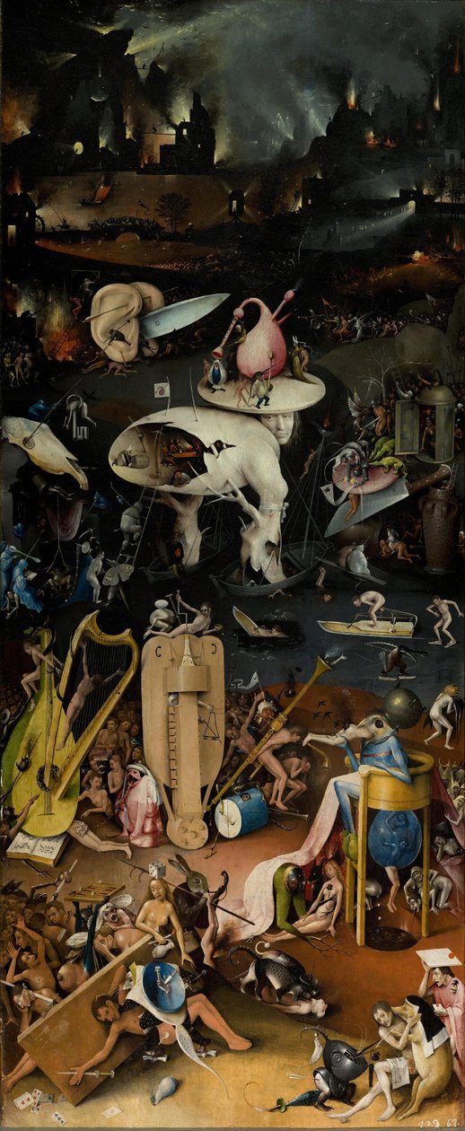 Dünyevi Zevkler Bahçesi, 1490-1500 by Hieronymus Bosch