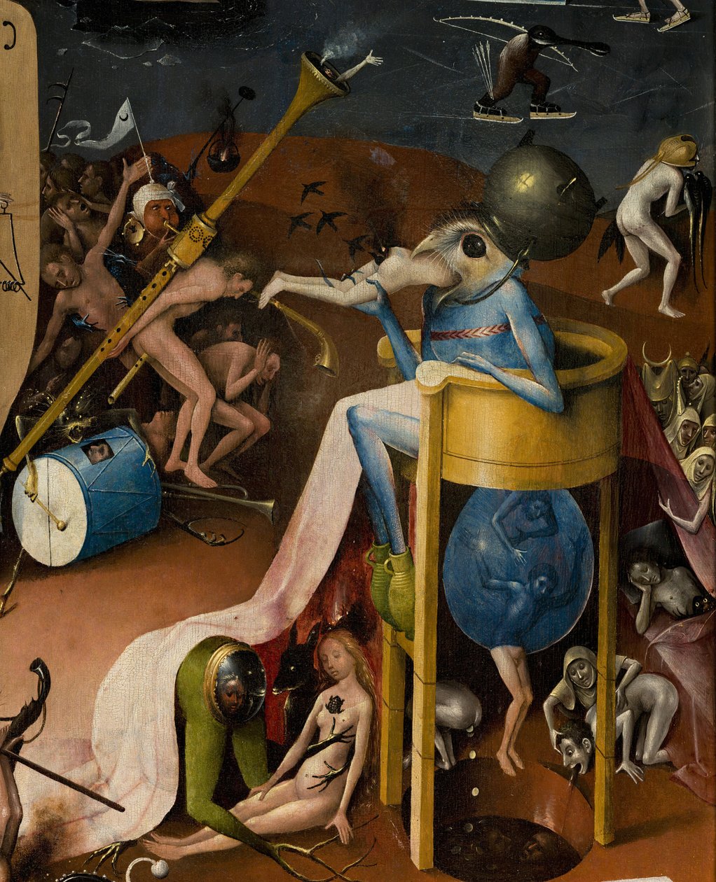 Dünyevi Zevkler Bahçesi, 1490-1500 by Hieronymus Bosch