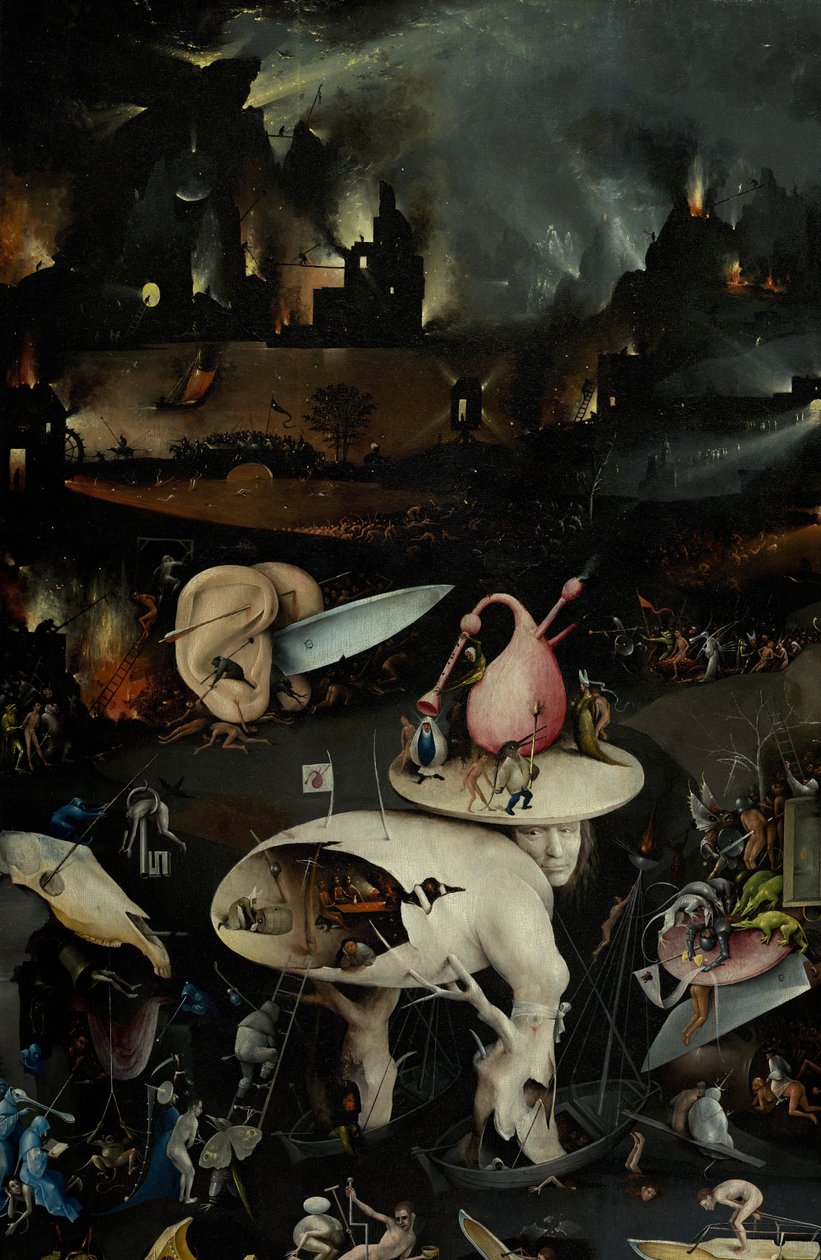 Dünyevi Zevkler Bahçesi, 1490-1500 by Hieronymus Bosch