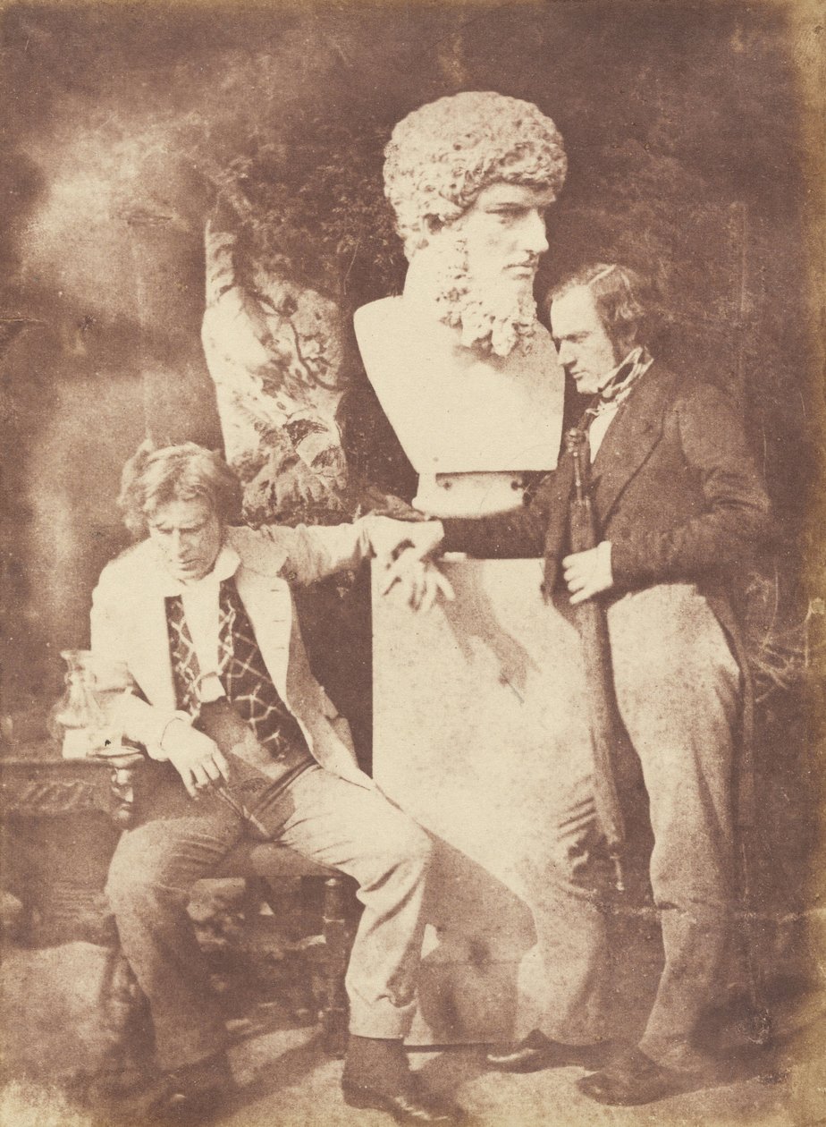 D. O. Hil ve Profesör James Miller by Hill and Adamson