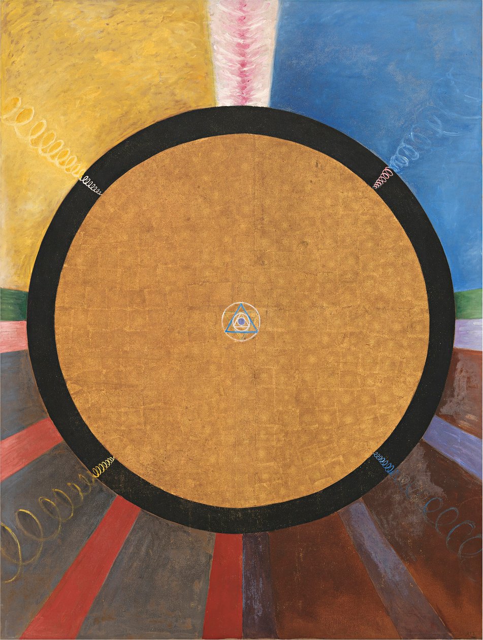 Grup X, No. 3, Altarpiece. by Hilma af Klint