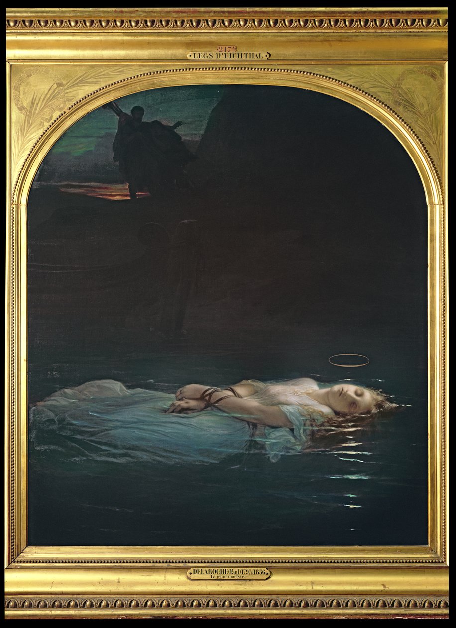 Genç Şehit, 1855 by Hippolyte Delaroche