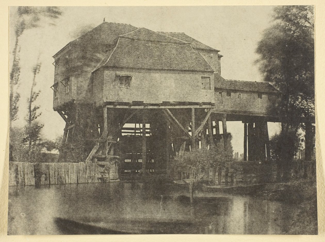 Saint-Ouen Değirmeni by Hippolyte Bayard