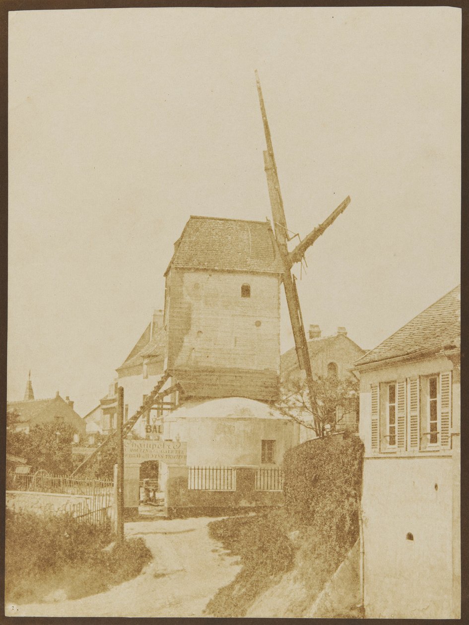 Moulin de la Galette (Montmartre) by Hippolyte Bayard