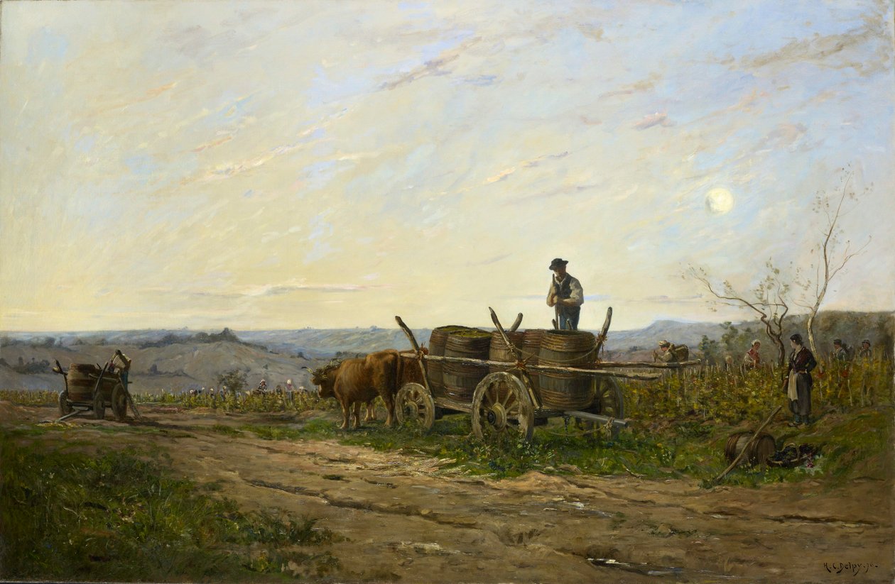 Sabah hasat, 1876 by Hippolyte Camille Delpy