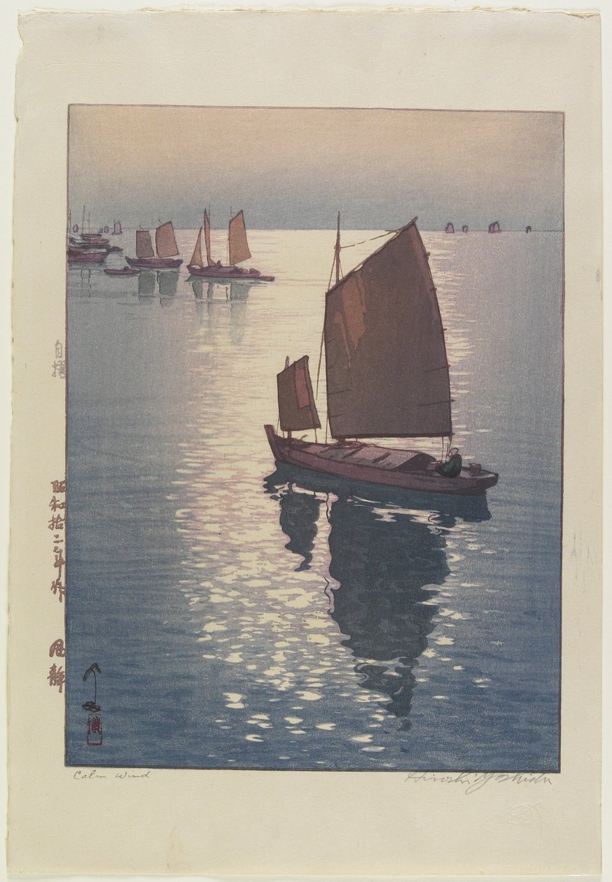 sakin rüzgar by Hiroshi Yoshida