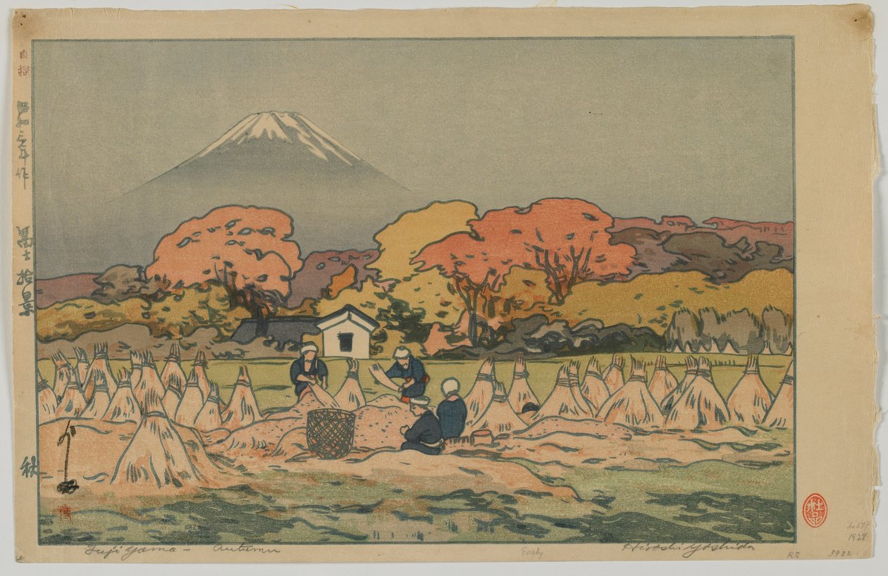 Fuji-Outs Dağı m, Showa Ella by Hiroshi Yoshida