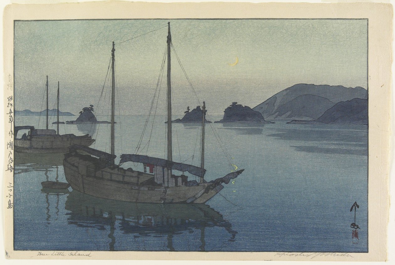 Üç Küçük Ada by Hiroshi Yoshida