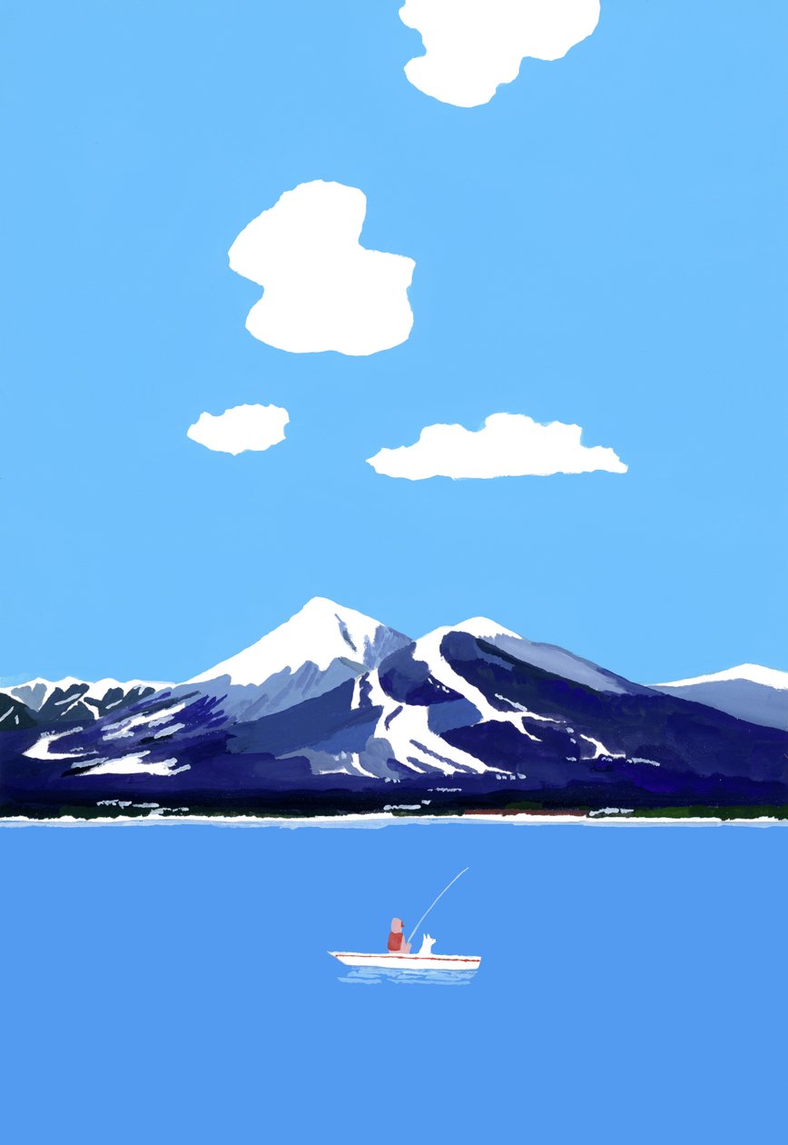 Dağlar ve göller by Hiroyuki Izutsu