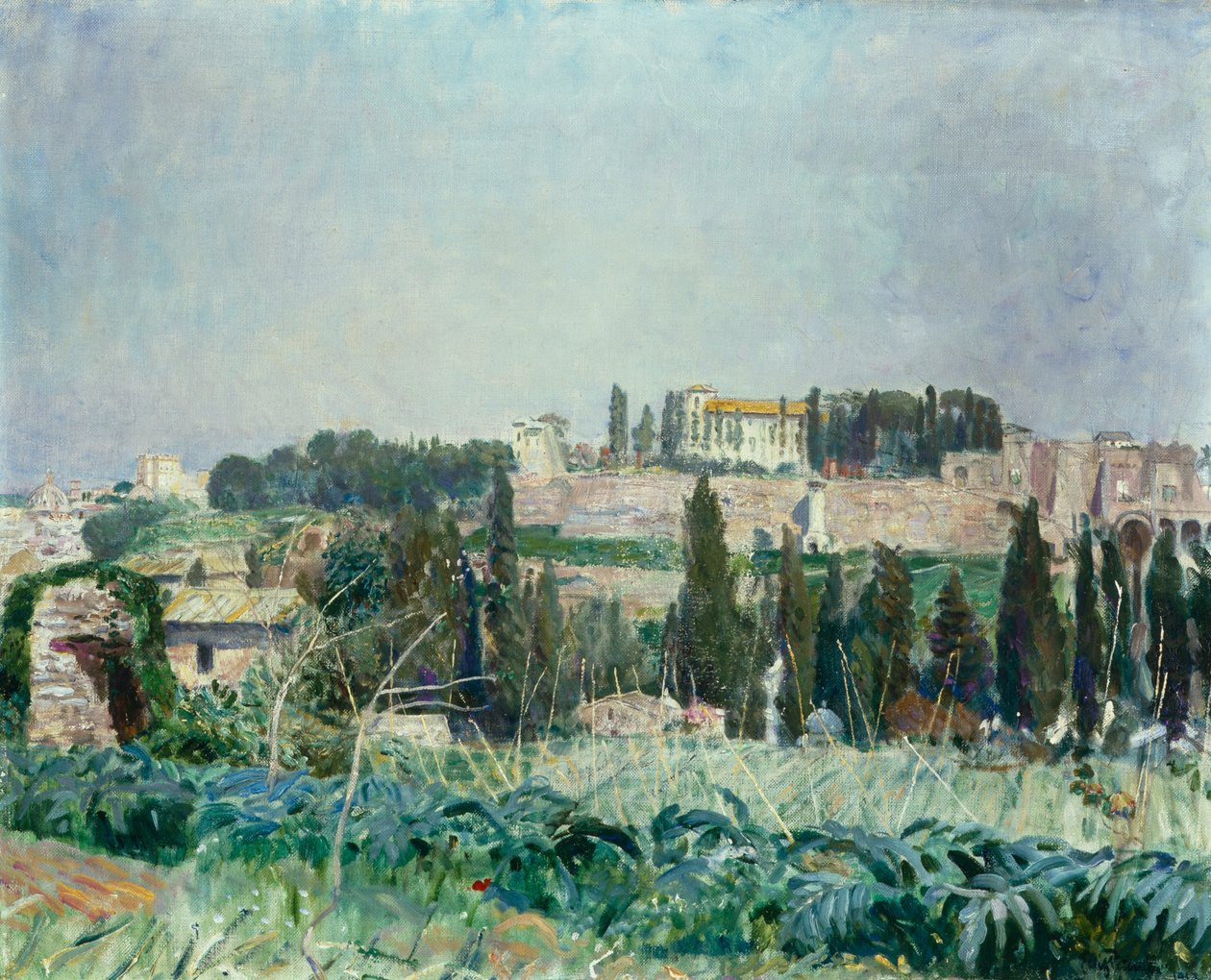Aventin Tepesi by Hjalmer Eilif Emanuel Peterssen