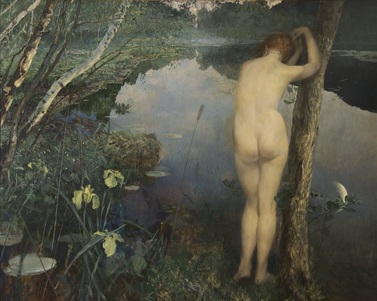 Gece, 1887 by Hjalmer Eilif Emanuel Peterssen