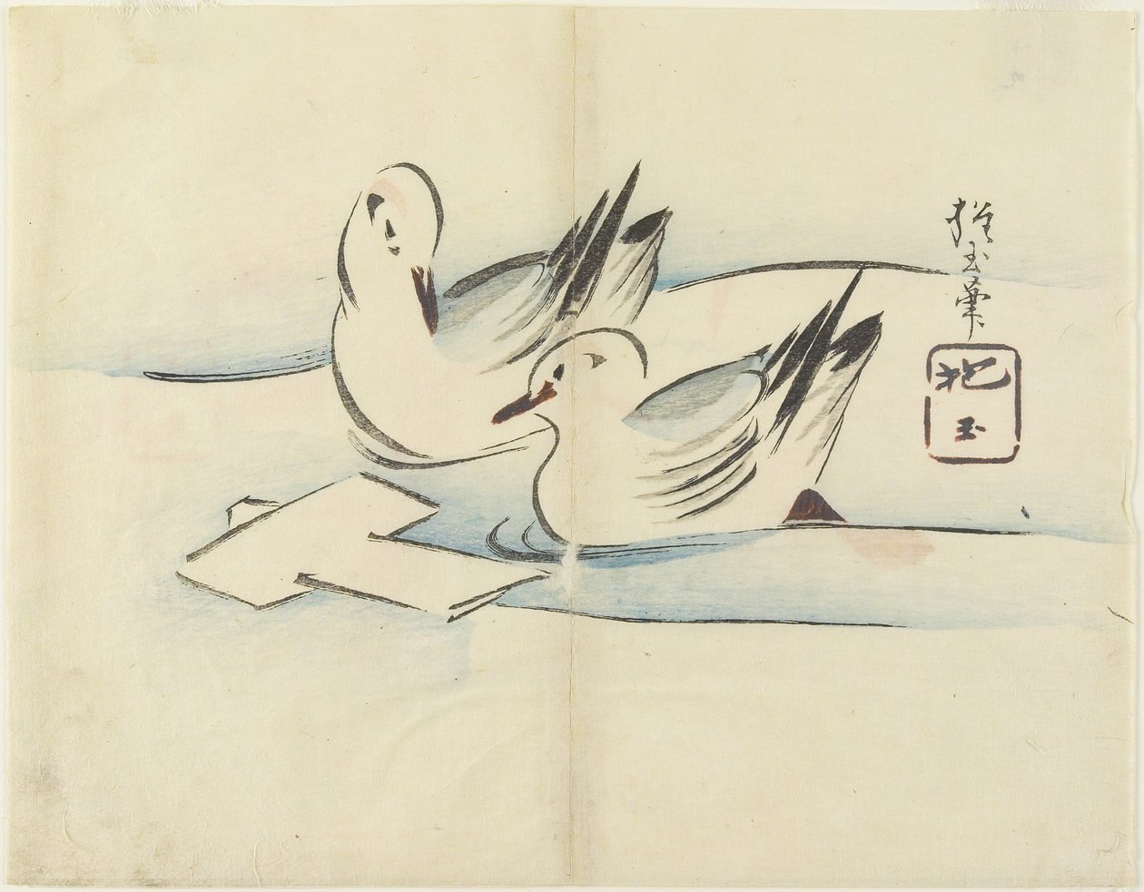 (Ördekler), c. 1830 by Hogyoku