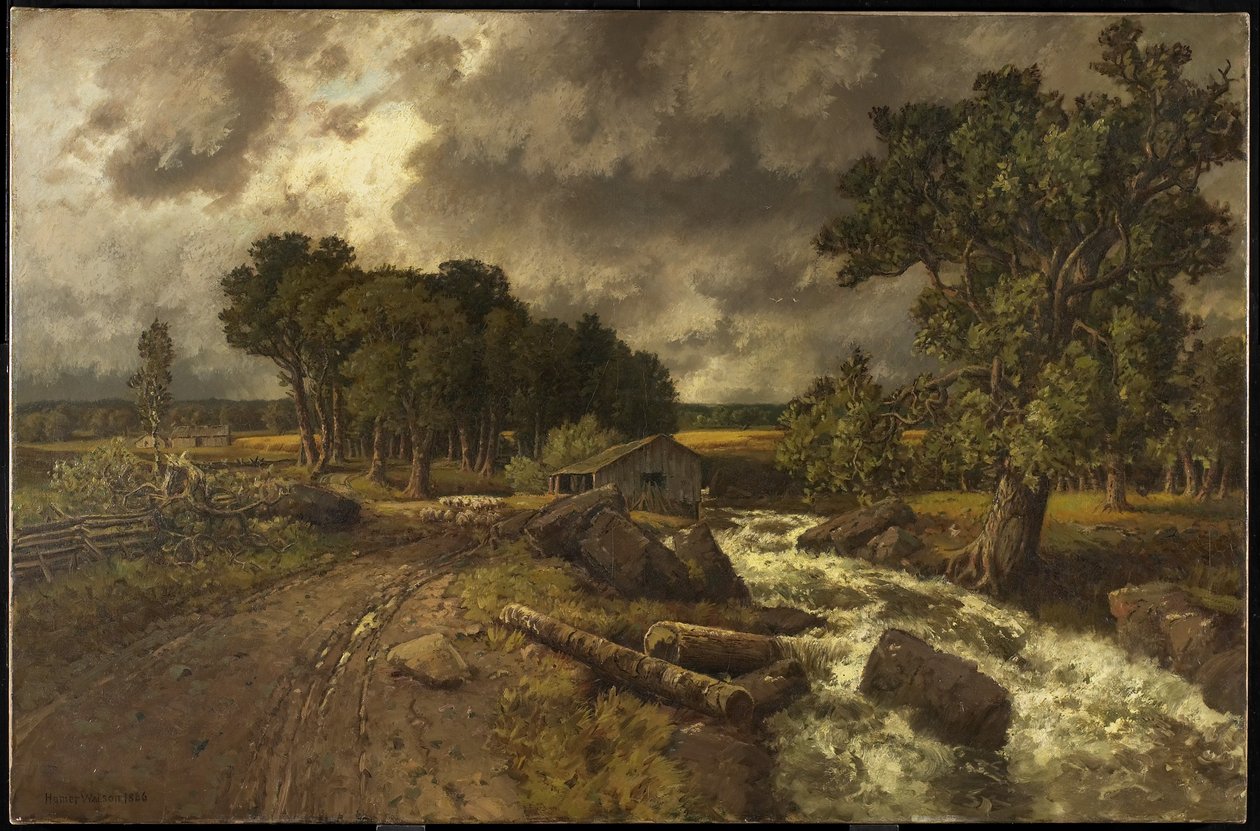 Eski Değirmen, 1886 by Homer Watson