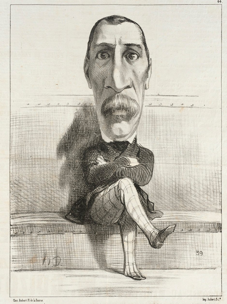 Buvignier by Honoré Daumier