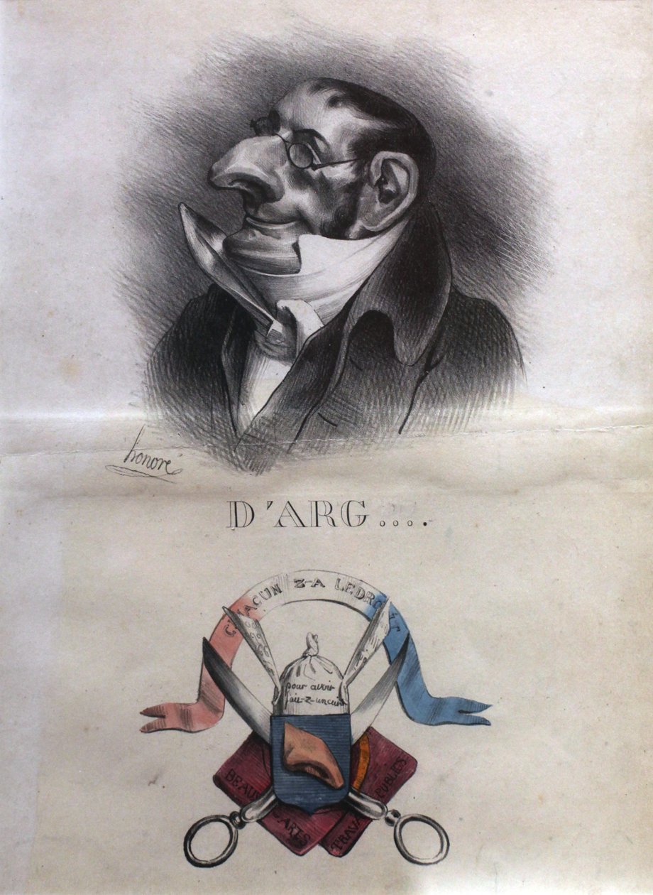 DArg... by Honoré Daumier
