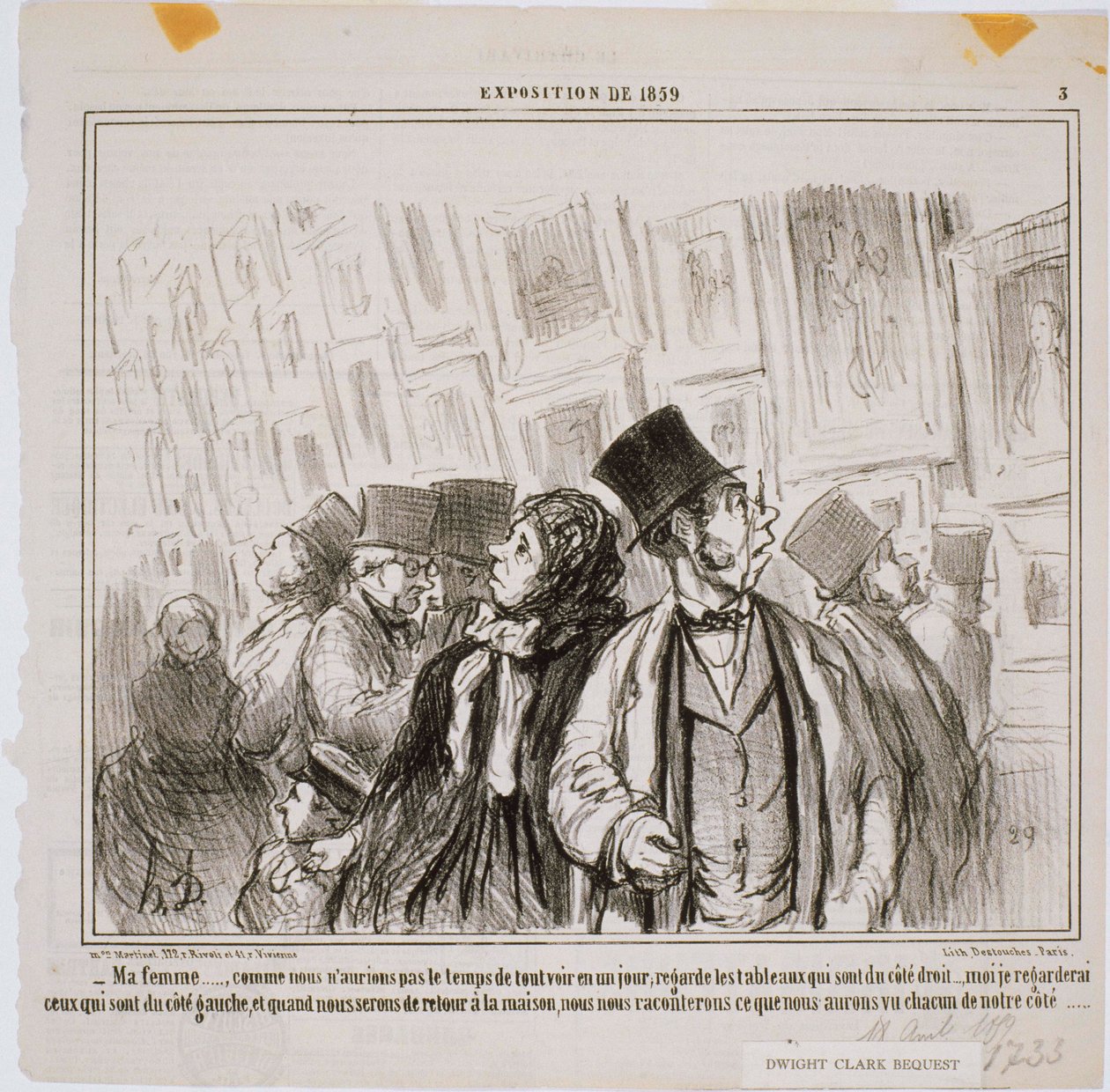 1859- Karım Sergisi... Bizde olmayacakmış gibi... by Honoré Daumier