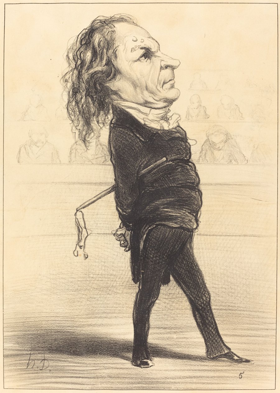 Alex. Thomas Marie by Honoré Daumier