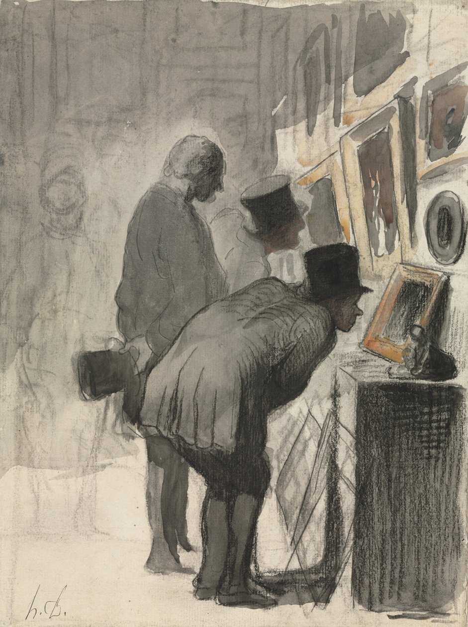 Sanatseverler by Honoré Daumier