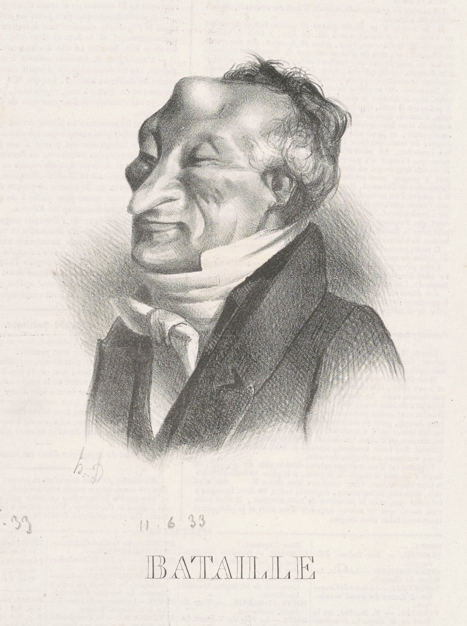 Savaş (Alex. Simon Pataille) by Honoré Daumier