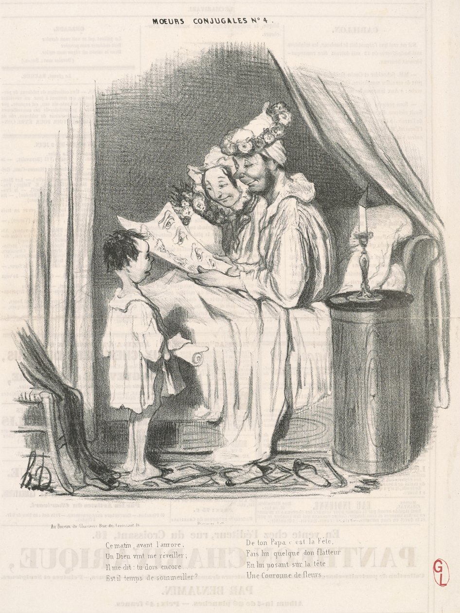 Bu sabah şafaktan önce... by Honoré Daumier