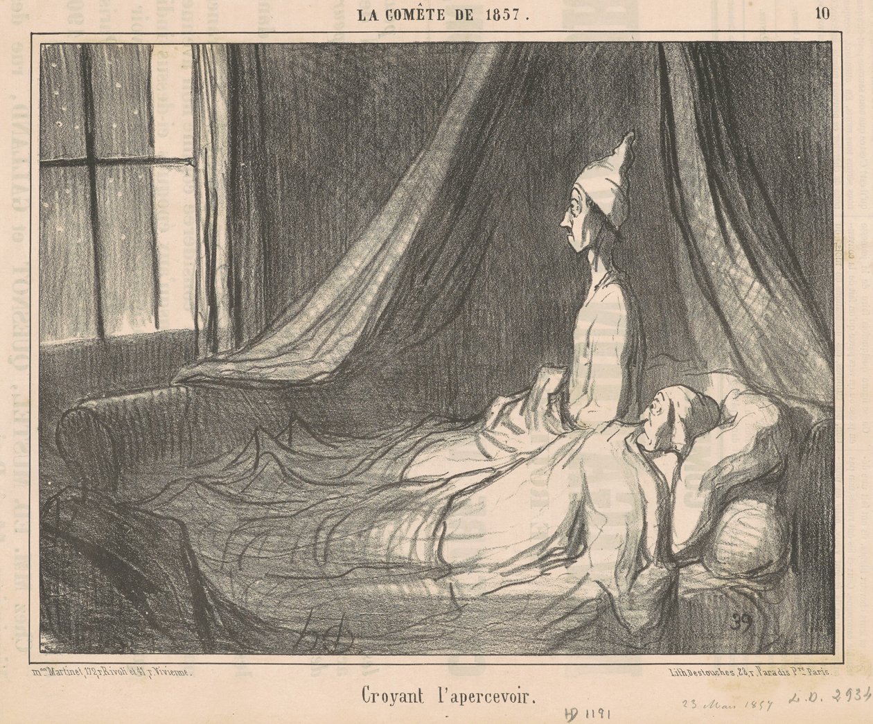 Göreceğine inanmak... by Honoré Daumier