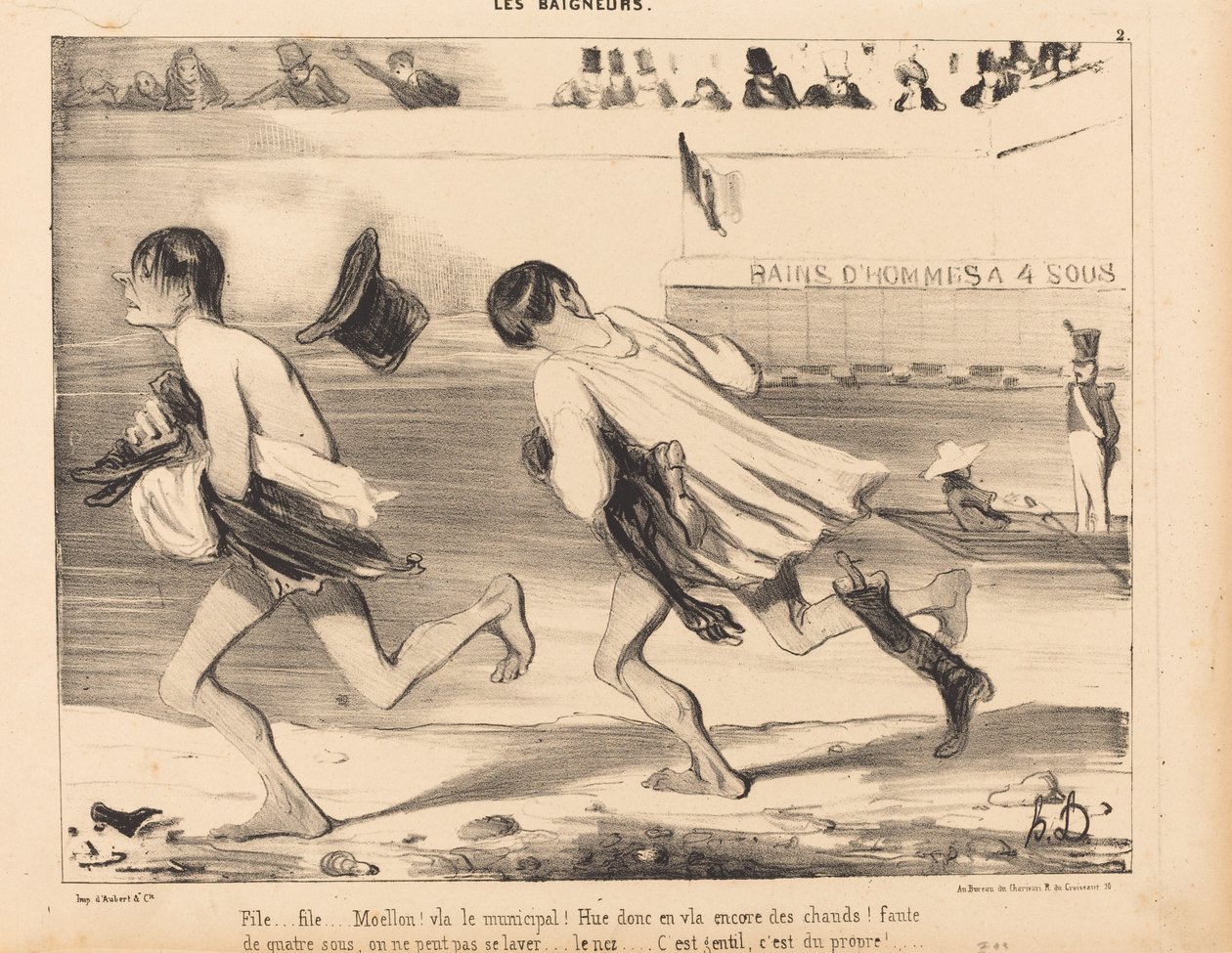 Dosya... Anlamı! Belediye deyin! by Honoré Daumier