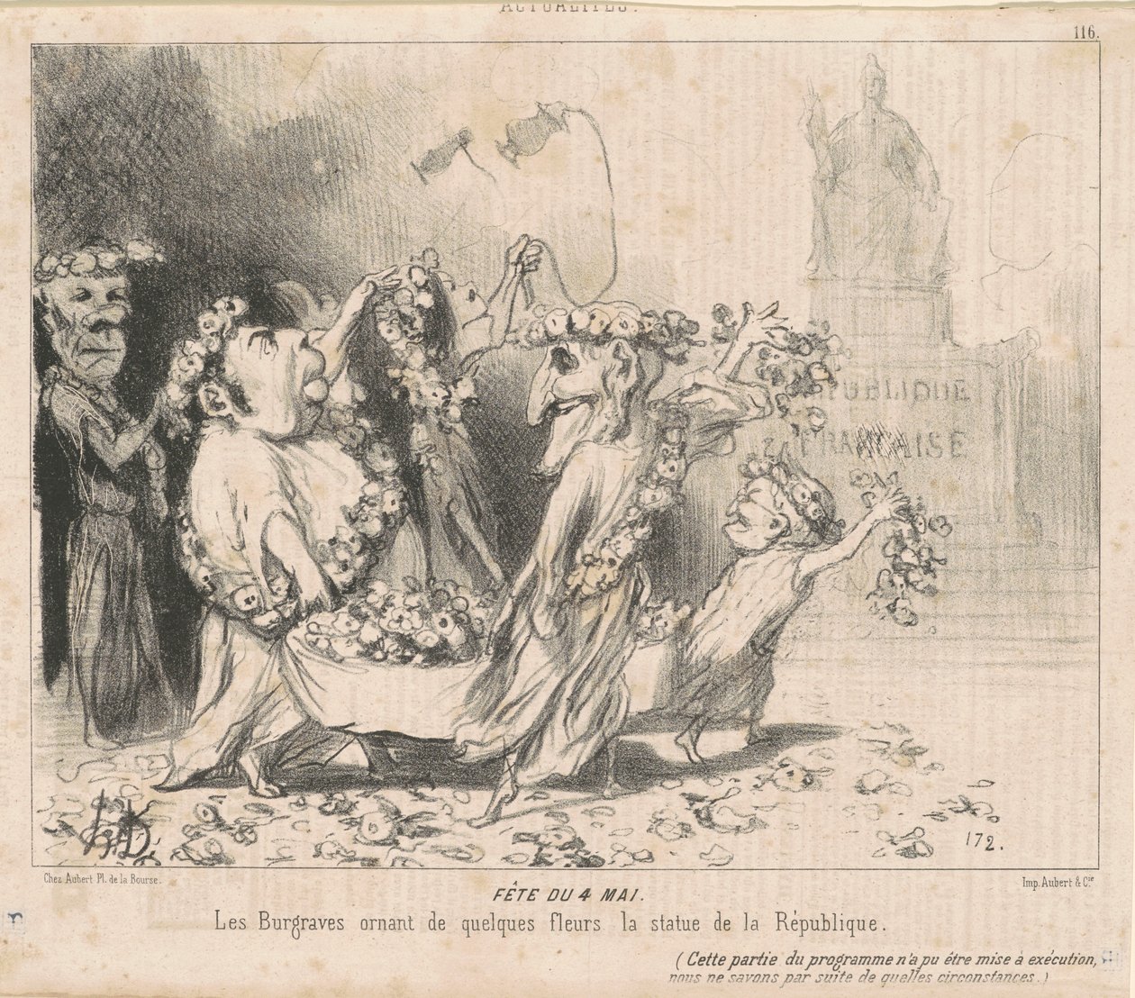 4 Mayıs Günü by Honoré Daumier