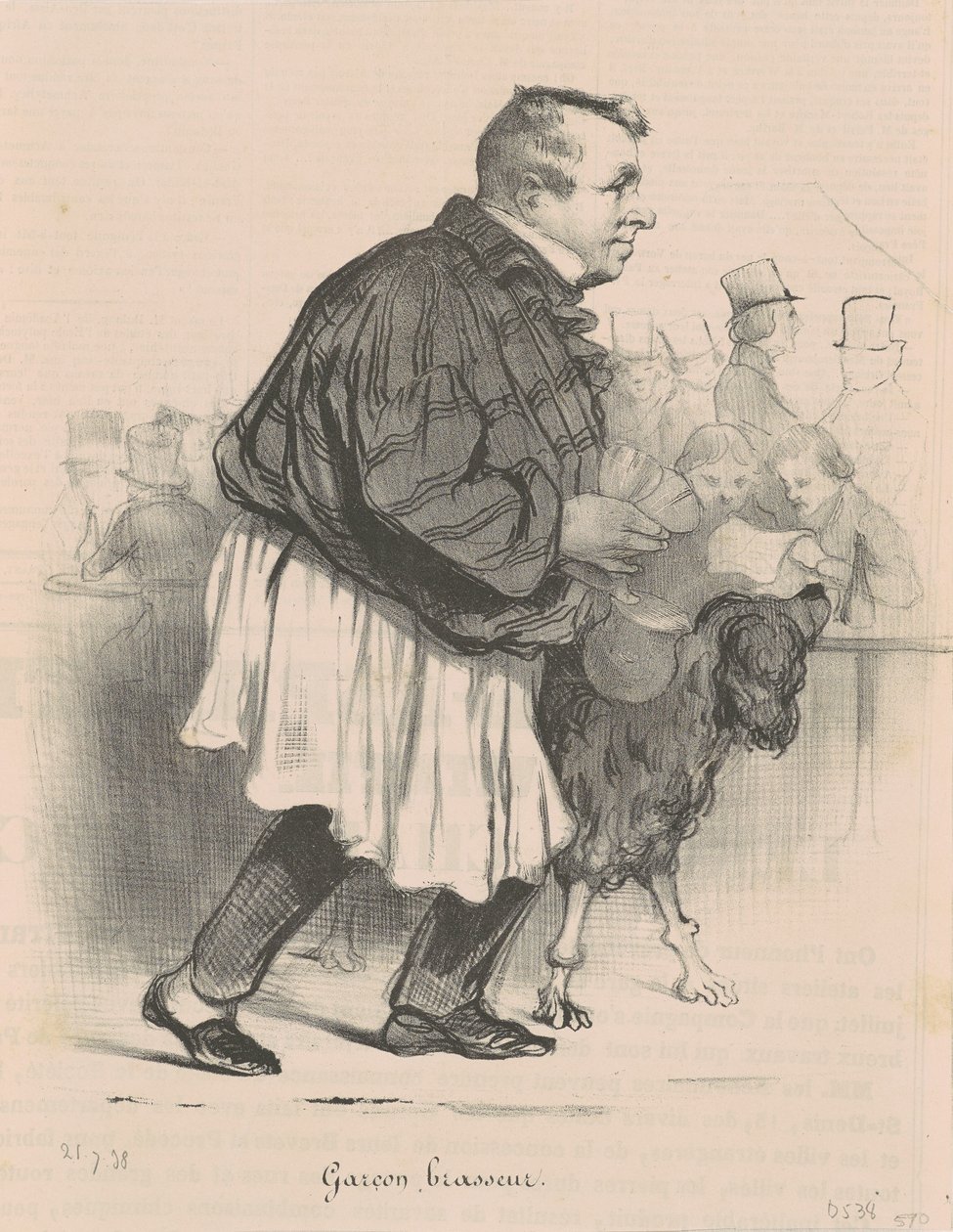 Biracı Çocuk... by Honoré Daumier