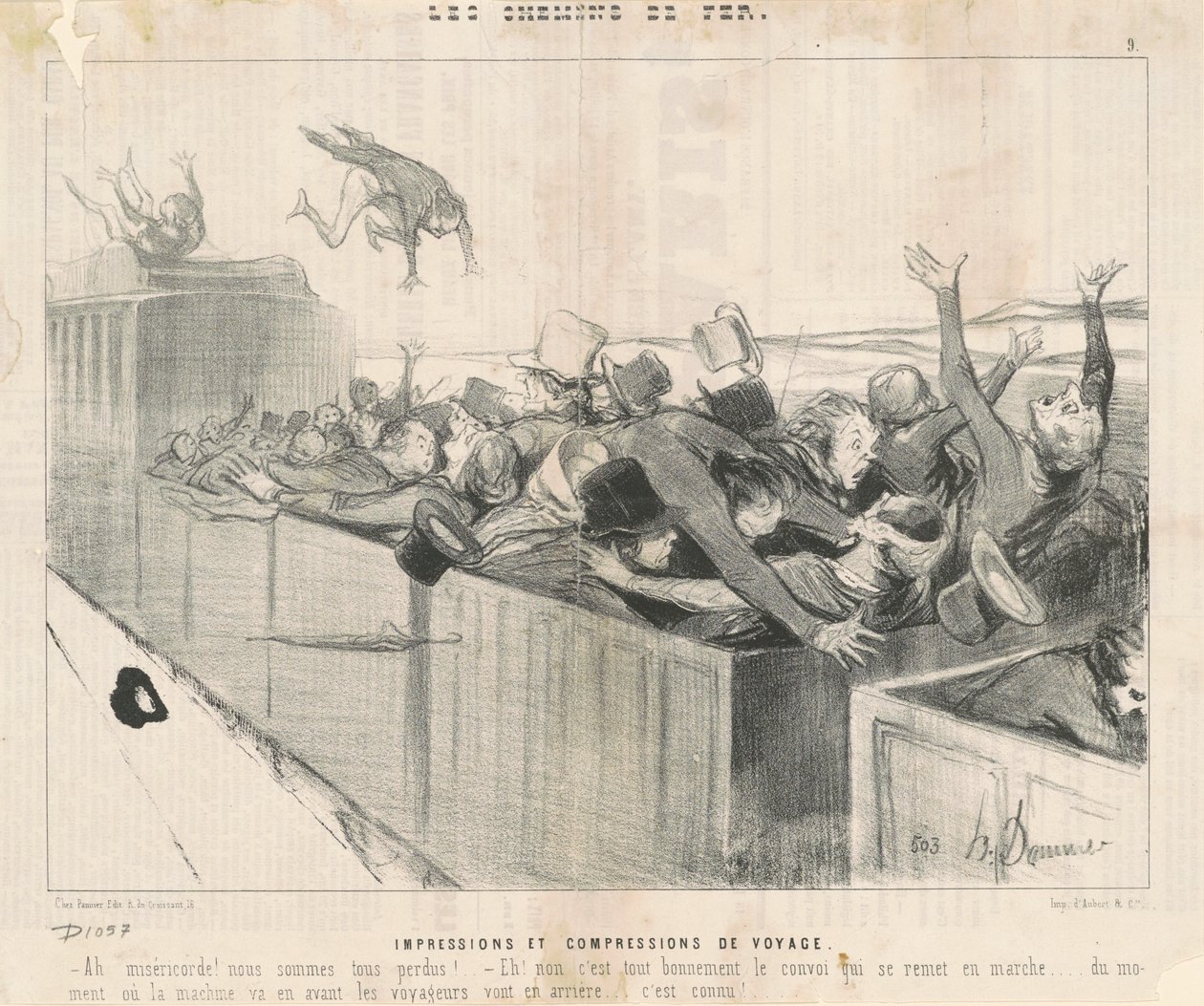Seyahat Baskıları ve Sıkıştırmalar by Honoré Daumier