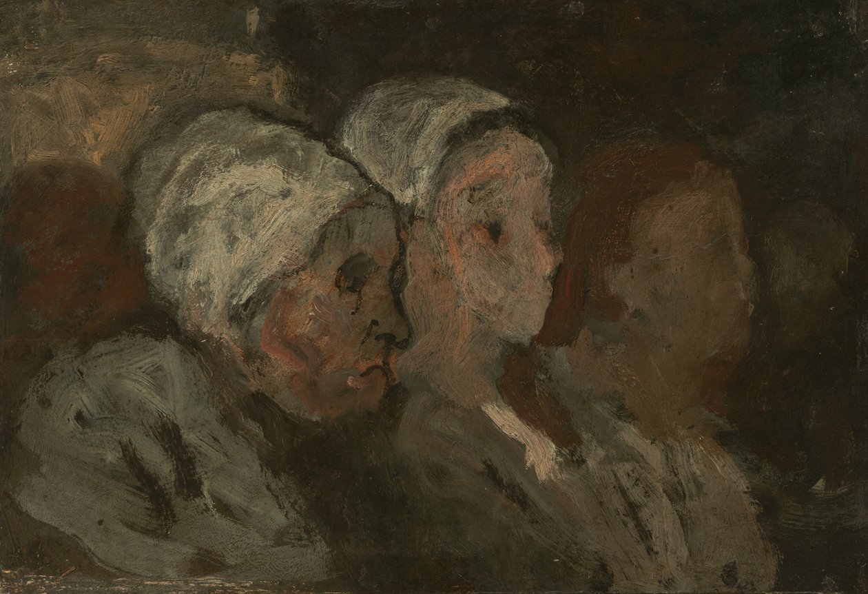 Kilisede by Honoré Daumier