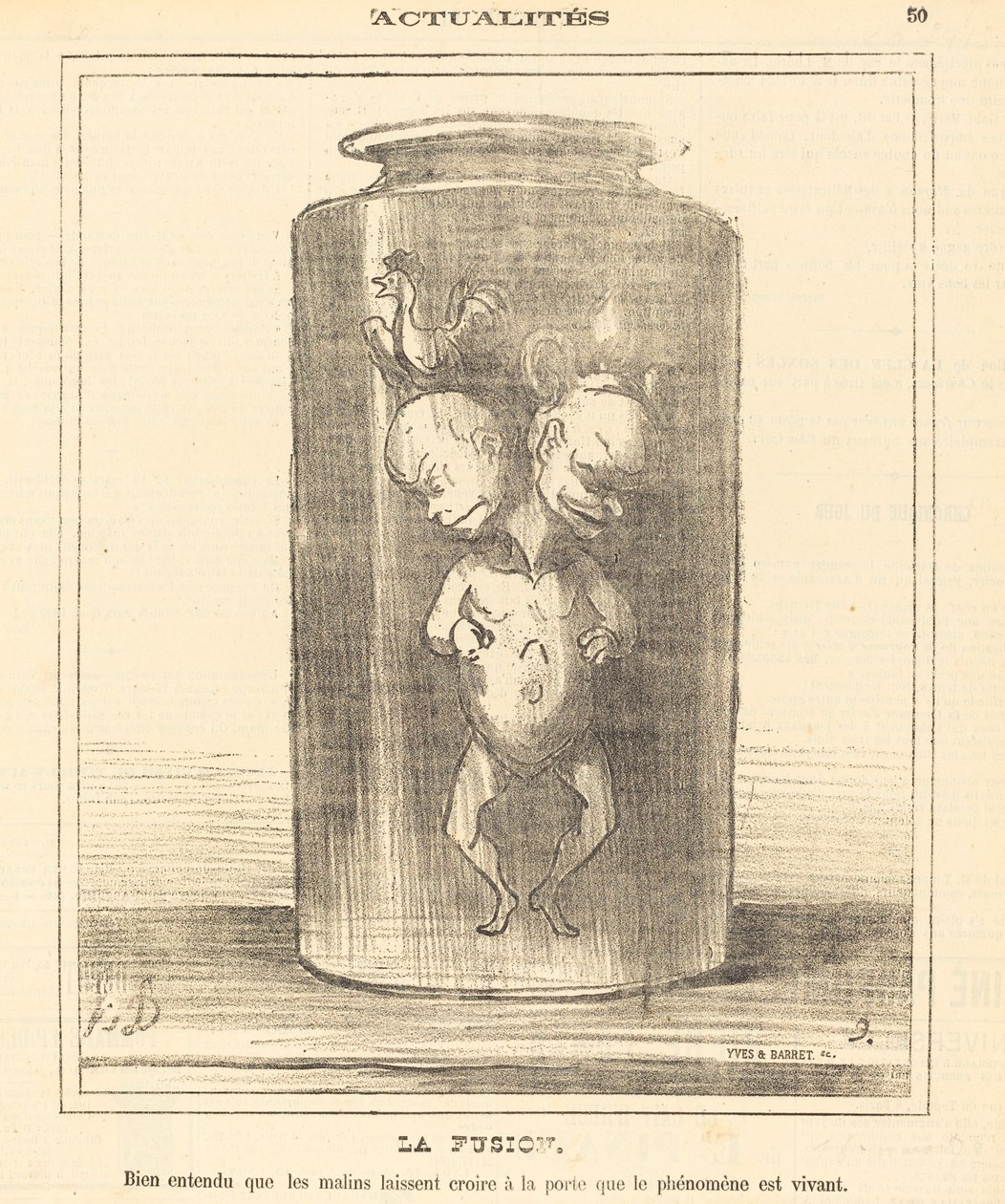 Füzyon by Honoré Daumier