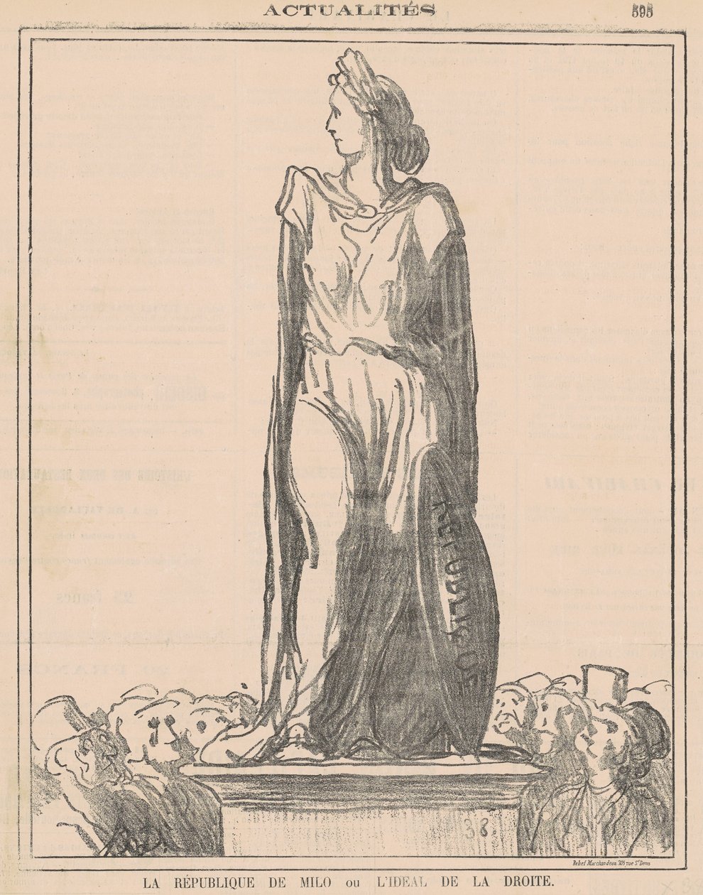 Milo Cumhuriyeti... by Honoré Daumier