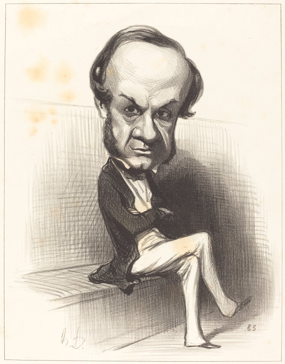 Lannes, Montebello Dükü by Honoré Daumier