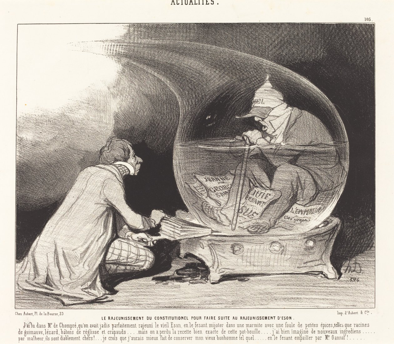 Anayasanın Yenilenmesi by Honoré Daumier