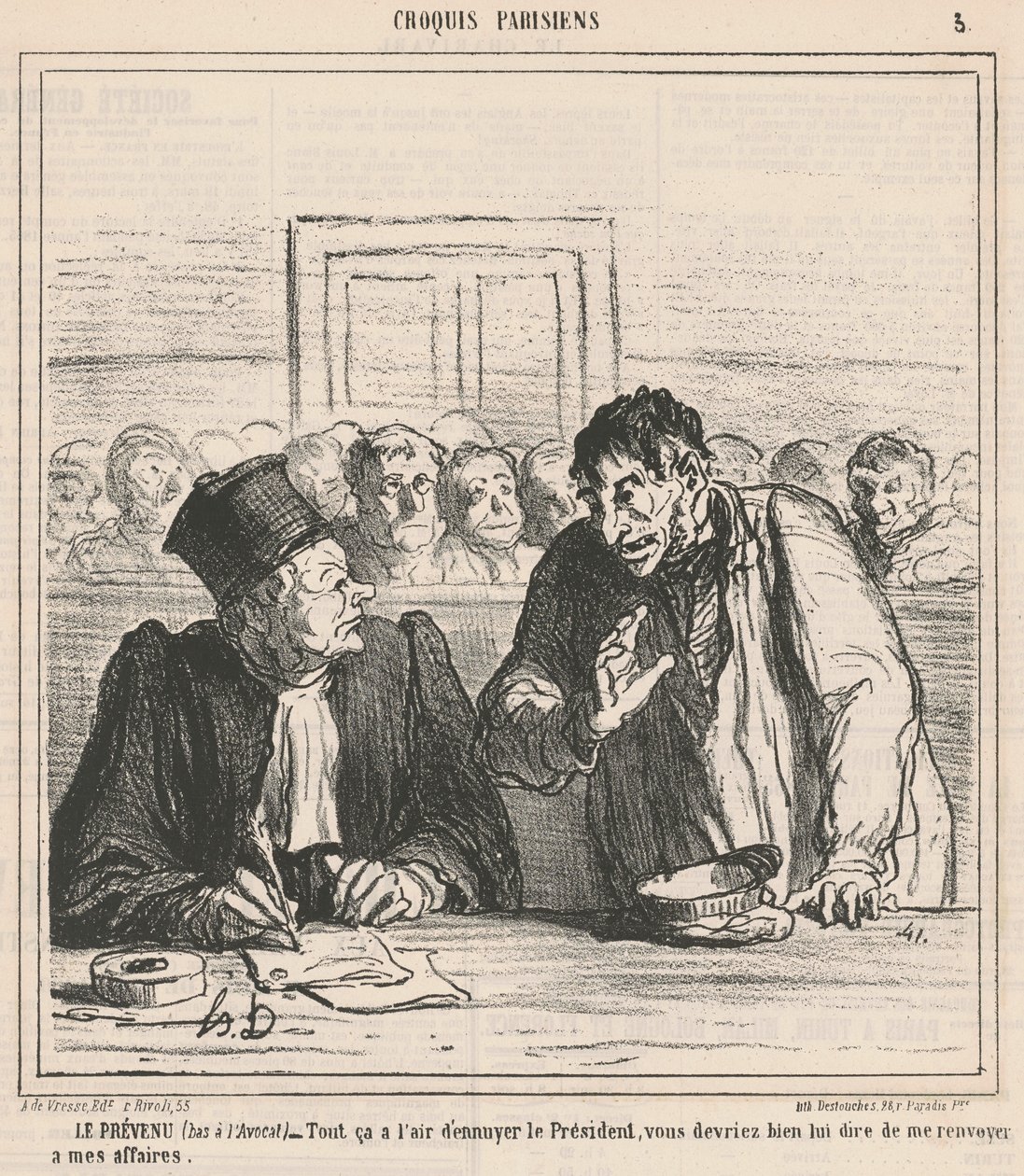 Zanlı by Honoré Daumier
