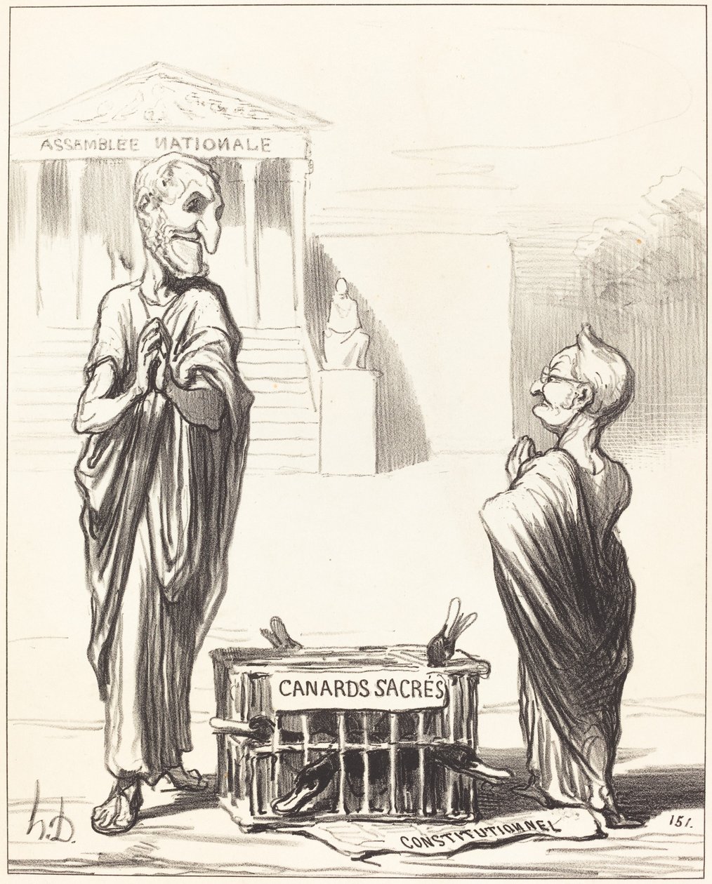 İmparatorluğun Büyücüleri... by Honoré Daumier