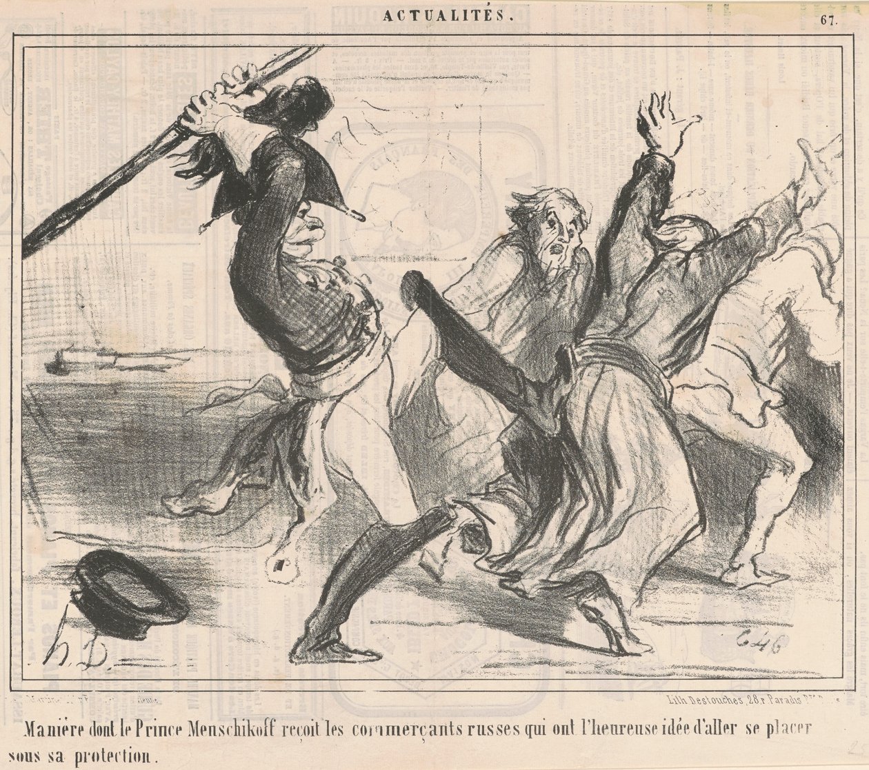 Hangi şekilde... by Honoré Daumier