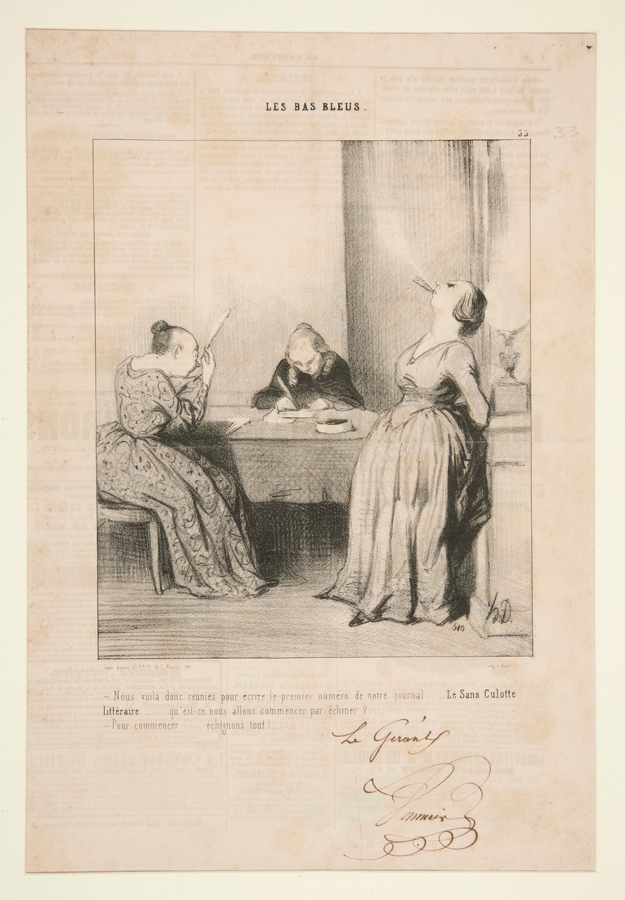 Yani burada tekrar bir araya geldik by Honoré Daumier